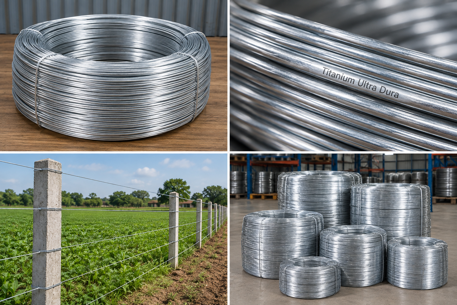 Galvanized Wire: From Coil to Fence