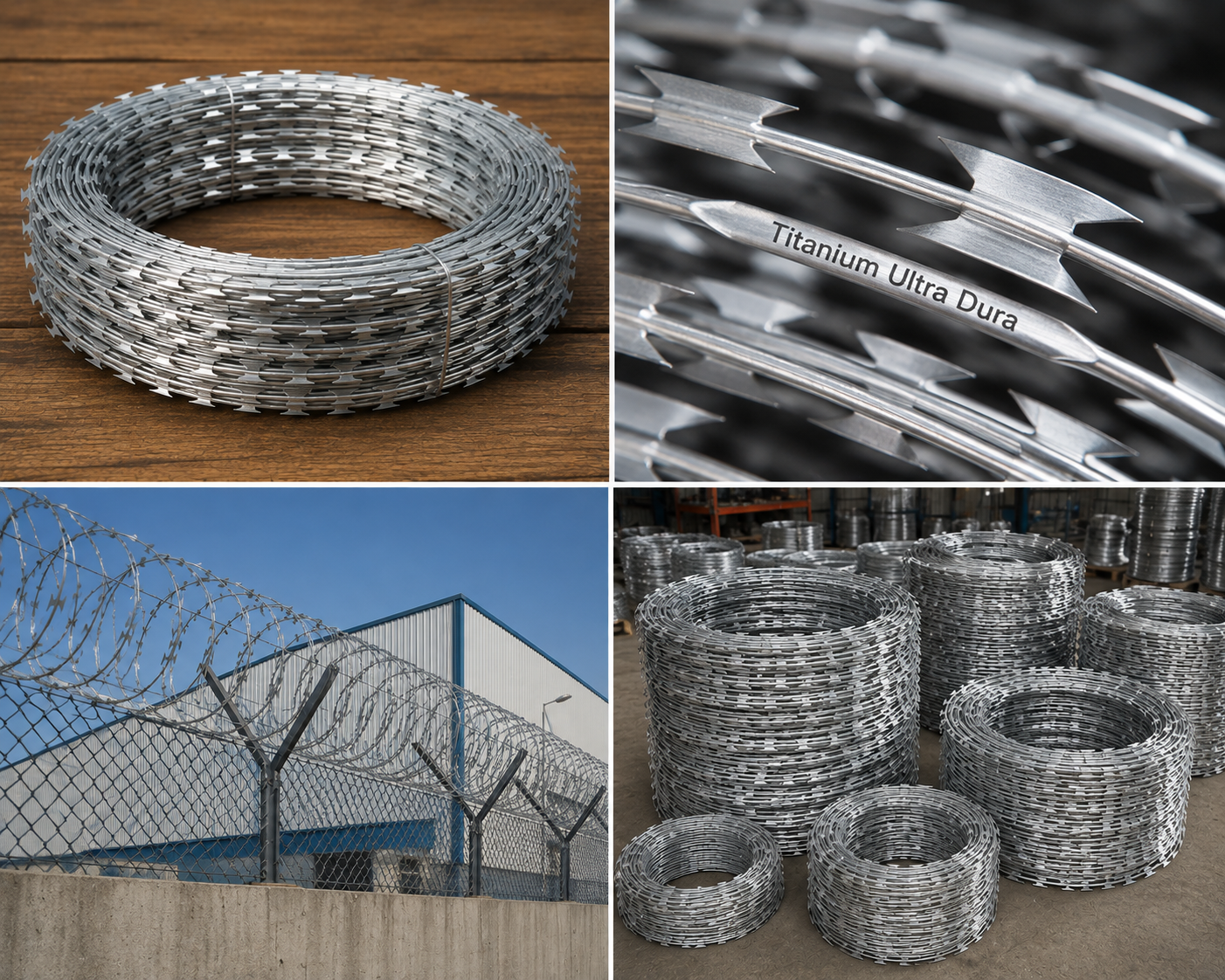 Razor Wire Security Solutions Collage