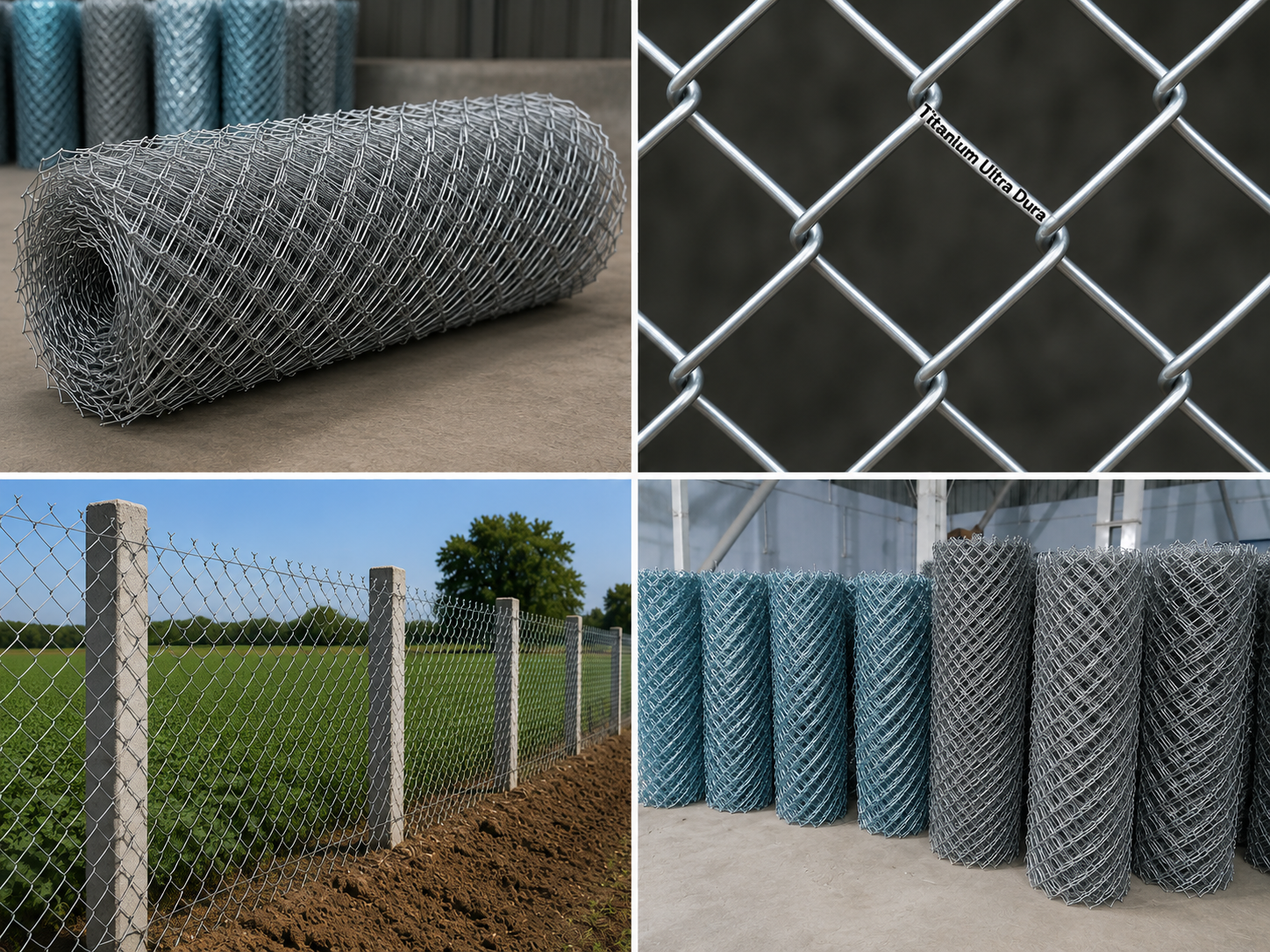 Galvanized Chain-Link Mesh Collection